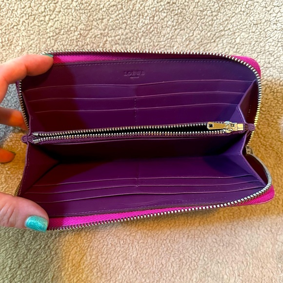 Loewe Anagram Zippy Long Wallet - Picture 8 of 14